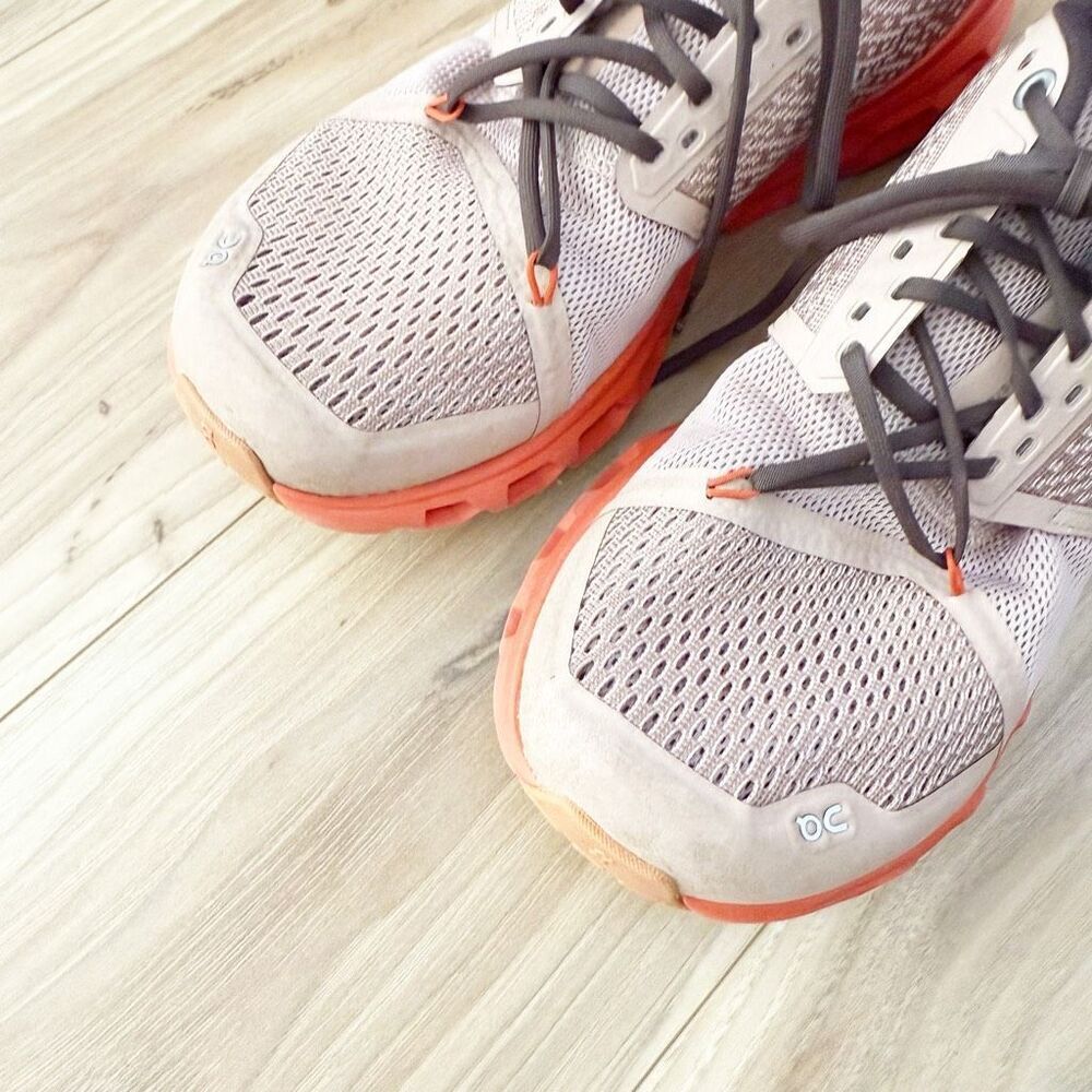 ON CLOUD | Running Women's Cloudstratus Sneaker Shoe Rosebrown Flare | Size 9 - Picture 3 of 10
